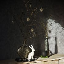 Artikel Decoratieve hanger eiglasgevulde paasdecoratie om op te hangen 5x8cm 6 st