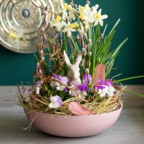 Artikel Decoratieve schaal oudroze Ø30cm H9cm