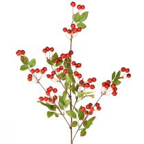 Artikel Decoratieve tak rode bessen kunsttak Kerst 88cm