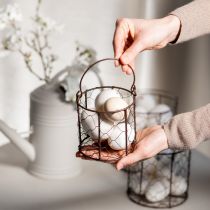 Artikel Draadmandenset, ideaal voor decoratie of in de tuin, 25 cm, 1 set