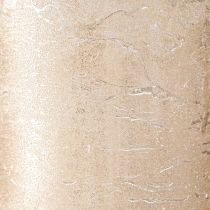 Artikel Effen kaarsen platina 70x120mm 4 st
