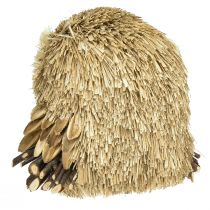 Artikel Uil decoratieve figuren herfst met kegels 12,5×10×10cm 2st