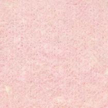 Artikel Viltlint roze potlint wollint wolvilt B15cm L5m