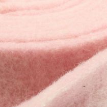 Artikel Vilten lint roze 15cm 5m