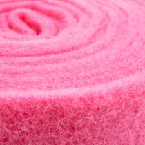 Vilten lint roze 15cm 5m