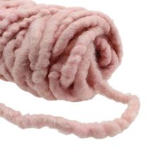 Artikel Vilten koordfleece Mirabell 25m roze