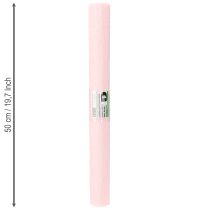Artikel Bloemist crêpepapier roze 50x250cm