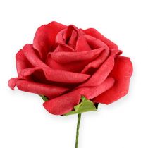 Artikel Foam roosjes Ø6cm rood 27 st
