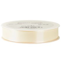 Artikel Cadeaulint en decoratief lint crème taft lint 25mm 50m
