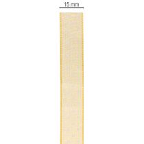 Artikel Cadeaulint met stippen, de perfecte finishing touch voor cadeauverpakkingen en geschenkdozen, 1,5 cm breed, 20 m lang