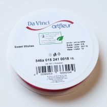 Artikel Cadeaulint met de tekst "Happy Birthday" en feestelijke letters voor het versieren van verjaardagscadeaus, 18 meter