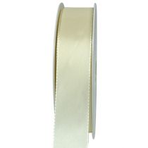 Artikel Cadeau- en decoratielint crème 25mm 50m