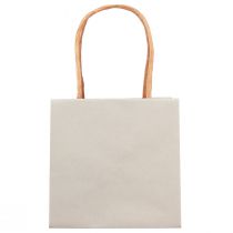 Artikel Cadeauzakje met hengsels cadeauzakje grijs 12×12cm 8 st