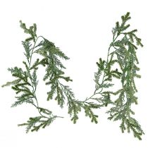 Artikel Levensechte dennenslinger lengte 180 cm - perfect voor feestelijke interieurdecoratie, fris groen, ideaal voor Kerstmis en feestdagen