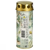 Artikel Graflamp met rouwdecoratiemotief Ø6cm H17cm 6st