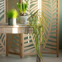 Artikel Groene kunstplant van borstelgierst voor elegante hangdecoraties en stijlvolle kameraccenten, 114 cm