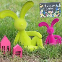 Artikel Decoratief konijnenbeeldje voor moderne paasdecoratie, 38 cm