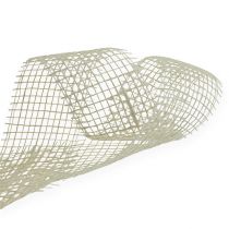 Artikel Gebleekt jute lint, 5 cm breed, 40 m lang
