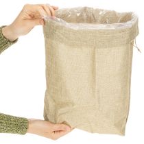 Artikel Jute tas 28×10cm H40cm