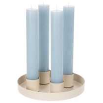 Artikel Magnetische kaarsenhouders voor dikke taps toelopende kaarsen (4 cm), 4 stuks