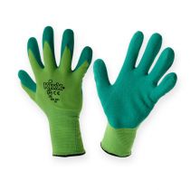 Artikel Kixx nylon tuinhandschoenen maat 10 groen