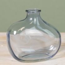 Artikel Kleine glazen vaas helder modern mini vaas glas blauw 11×6×10cm 3 stuks