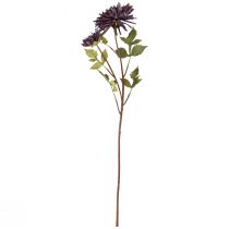 Artikel Kunstchrysant 2 bloemen paars Ø5/11cm L70cm