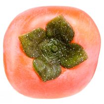 Artikel Kunstkaki fruit decoratief kunstfruit Ø8cm H5,5cm