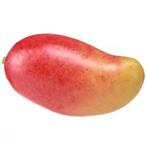 Artikel Kunstmango rood, geel realistische voedseldummy 15cm
