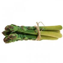 Artikel Kunstasperges groente decoratieve aspergebos L23cm 5st