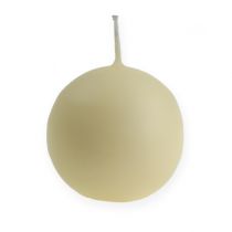 Bolkaarsen 80mm creme 6st