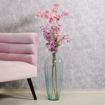 Artikel Kunstmatige clematis tak bloem, duurzame tafeldecoratie, 110 cm, 3 stuks