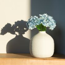 Artikel Kunstmatige hortensia's, levensecht ontwerp, voor woonkamerdecoratie, 34 cm, 3 stuks
