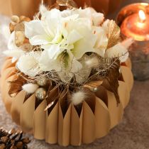 Artikel Kunstmatige witte tijgerlelies voor vazen en bloemstukken, bosje van 6 bloemen (29 cm).