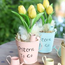 Artikel Kunstbloem Tulp Geel Real Touch Lentebloem H21cm