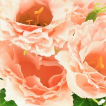 Artikel Kunstbloemen Eustoma Lisianthus roze 52cm 5 st