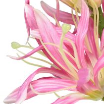 Artikel Kunstbloemen, zijden bloemen decoratieve lelie roze 97cm