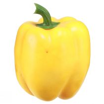 Artikel Voerdummy decoratieve groenten peper geel H10cm