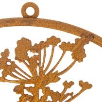 Artikel Metalen ring, geroest metaal, decoratieve ring, wanddecoratie, dilletakje, Ø38cm