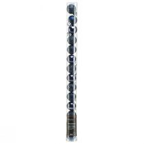 Artikel Mini kerstballen blauw breukvast mix Ø3cm 14 st