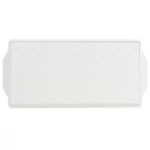Artikel OASIS® Witte Sandwichschaal voor Bloemisterij & Decoratie 23x11x2,5cm Set van 25 stuks