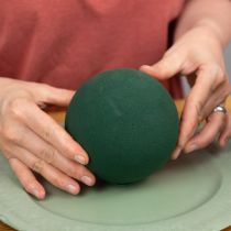 Artikel Steekschuimbal klein groen Ø12cm 5 stuks
