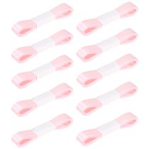 Artikel Decoratief lint cadeaulint roze lint zelfkant 15mm 3m 10 stuks