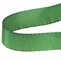 Artikel Decoratief lint groen cadeaulint zelfkant donkergroen 15mm 3m x 10 stuks
