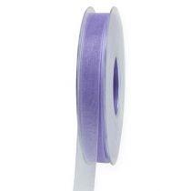 Artikel Organza lint cadeaulint paars lint zelfkant 15mm 50m