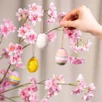 Artikel Paaseitjes als decoratie, perfect voor het versieren van paasbomen en takken, 6 cm, 12 stuks