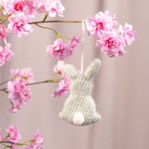 Artikel Paashaasje om op te hangen, een schattige lenteversiering voor binnen, 13 cm, 3 stuks