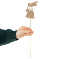 Artikel Decoratieve paashaasfiguur voor lenteversiering en seizoensaccenten, 42 cm, 8 stuks