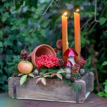 Artikel Plantenbak hout baksteenvorm hout upcycled 32×15×10cm