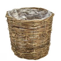 Artikel Plantenmand gemaakt van wijnrankenpot naturel 20cmx17cmx14cm